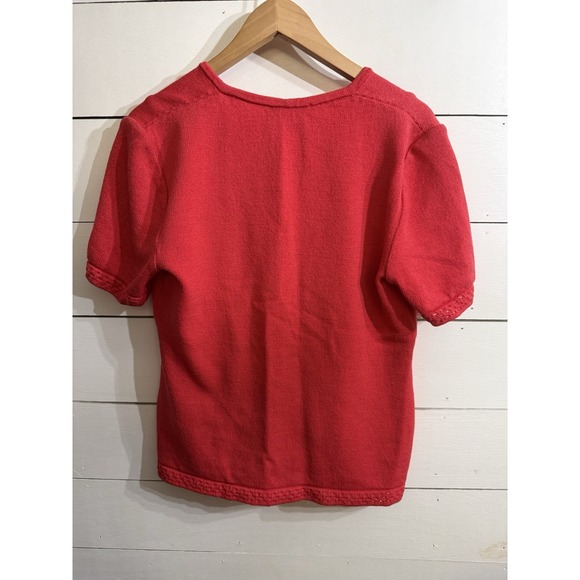 VTG St. John Marie Gray Sportswear Knit 3-Pc Cardigan Tank Capri Pant Set SZ 6/8 - Picture 10 of 16